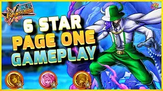 6★ Page One Gameplay One Piece Bounty Rush #opbr #bountyrush