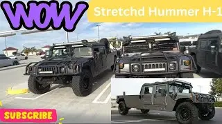 Insane Stretched Hummer H1
