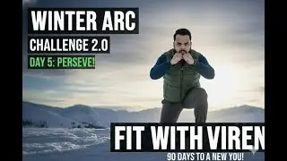 Restart Winter Arc Challenge 5/90 Days ll FIT WITH VIREN ll HOME GYM ll #winterarcchallenge #Fit