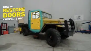 Restore 40 Series Landcruiser Doors | EASY DIY Refurbish Tutorial
