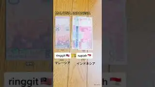 100 ringgit vs rupiah??? #money #rupiah #shorts