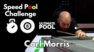 Ultimate Pool Speed Pool Challenge ⏱🎱 | Carl Morris