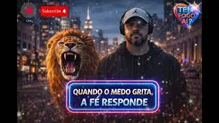QUANDO O MEDO GRITA, A FÉ RESPONDE 🔊🔥 | TRAP GOSPEL – NÃO CALA A FÉ ✝️