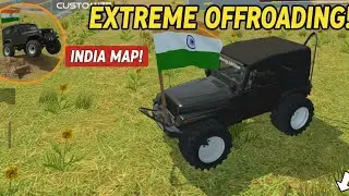 Modified Thar 4×4 😮 Offroading Android Game || Gadi Wala Game...
