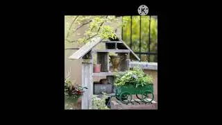 Rustic garden design idea