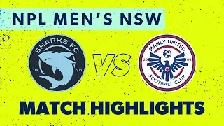 NPL Men's NSW Round 17 Highlights – Sutherland Sharks v Manly United