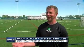 Mason lacrosse standout Brenden Malloy is a story of perseverance