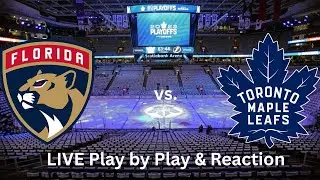 Florida Panthers vs. Toronto Maple Leafs LIVE Play by Play & Reaction 📱