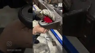 Anyone else have to fix their body mounts on their Early Bronco?    #earlybronco #ford #broncos