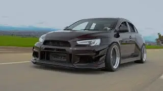 650 whp Custom Widebody Evo X// Alright- Logic/Big Sean