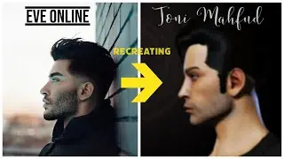EVE Online Avatar creation || Recreating Instagram model Toni Mahfud
