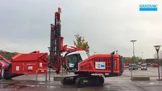 Sandvik Ranger DX900i &ndash; Tourelle rotative 290&deg;