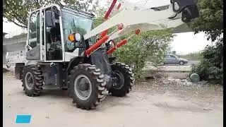 LGMC 800KG Small Loader, cool white color,stable operation