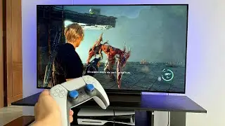 LG OLED C4 + Resident Evil 4 Remake PS5 Slim Геймплей 4K 60 FPS HDR