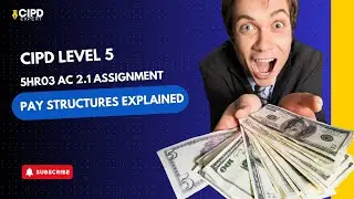5HR03 AC2.1 Assignment help | CIPD | Level 5 | Pay structure explained