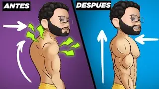 La MEJOR RUTINA para MEJORAR tu POSTURA CORPORAL - 4 ejercicios para corregirla ¡PERMANENTEMENTE!