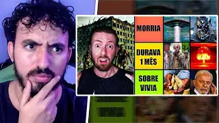 Qual APOCALIPSE você tem mais chance de SOBREVIVER? | Leozin React