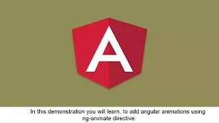 [Demo 5] Add Angular Animation
