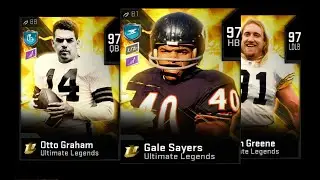 #Madden20#MUT20 Ultimate Legends Otto Greene and LTD Sayers bundle opening