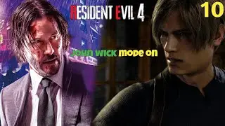 JOHN WICK STYLE FIGHT | RESIDENT EVIL 4 REMAKE | HINDI Gameplay