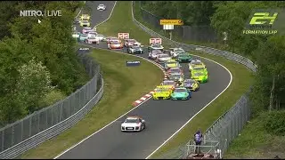 24h Nürburgring 2018 - NITRO - 04 Rennen - Der Start (14.45 - 18.30 Uhr)