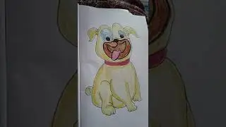 how to draw pug 🐕🐶 easy sketch for kids ||#pug #dog #easy ||#shorts