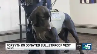 UP K-9 unit gets new protective vest