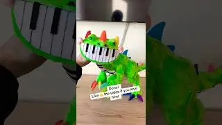 Pianosaurus Plush DIY! 🦖🎹🪡 #pianosaurus #yarnaby #doey #diy #plushies #poppyplaytime