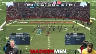 Madden NFL 16 - Lions @ Broncos - Early Access Full Game - Madden Men LIVE
