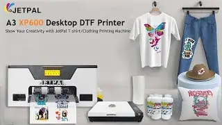 JetPal #dtfprinter desktop A3 DTF Printer for clothes printing business, #tshirtprinter #dtffactory