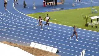 Stephenie ann McPherson   Charokee Young 400m SEMI 3   Jamaica National Trials 2021