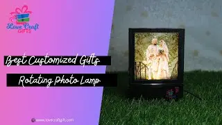 Rotating Photo Lamp | Love Craft Gifts