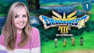 First Playthrough of DQ3 - Dragon Quest 3 Remake Gameplay Part 1