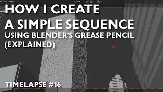 How I Create A Simple Scene Using Grease Pencil And Cameras