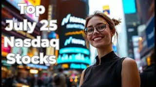Top 10 Best Performing Nasdaq Stocks for July 2025 | Top US Tech Stocks | New York Stock Market