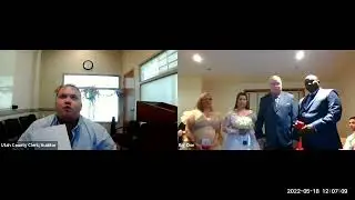 [Virtual Marriage] Online Wedding Ceremony of Scott and Gina under US Laws