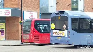 Buses At Staines Bus Station (14.4.2023)