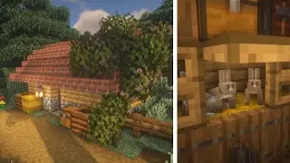 Minecraft | Tutorial: How To Build A Rabbit Pen