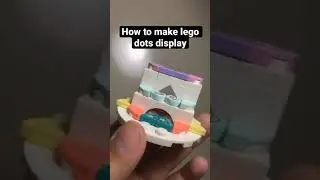 How to make lego dots display #lego #legofriends #legotoy #legofun #legoplay #legostory
