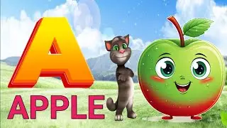A for apple l अ से अनार l abcd l phonics song 