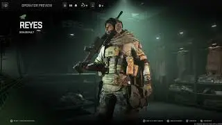 Call of Duty Modern Warfare II 2022 Multiplayer Operator Reyes profile