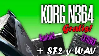 KORG N364 para TX16wx y KONTAKT | Librería Samples