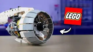 I Built an Airplane Engine Out of LEGO