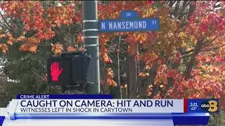 Richmond police searching for suspect in Carytown hit-and-run
