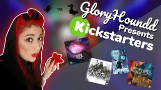 Kickstarter Board Games - Viscounts, Chronicles of Crime, Steamwatchers and Ark: Awakening!