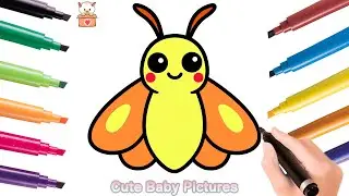 How to Draw a Cute Moth