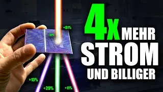 Super-Solarzelle kostet 2,70€ pro Quadratmeter! (Herstellungspreis)