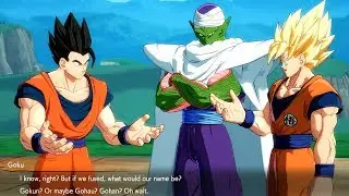 Dragon Ball FighterZ - Goku & Gohan Want To Fuse