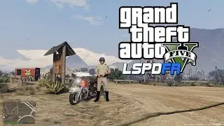 GTA 5 LSPDFR Episode 8   CHP Motorcycle Cop!!