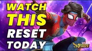 WATCH THIS! MSF RESET TODAY! SHINY STORE RAID WEEK! CAMPAIGN & ALLIANCE | MARVEL Strike Force